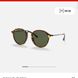 Round Fleck ray bans